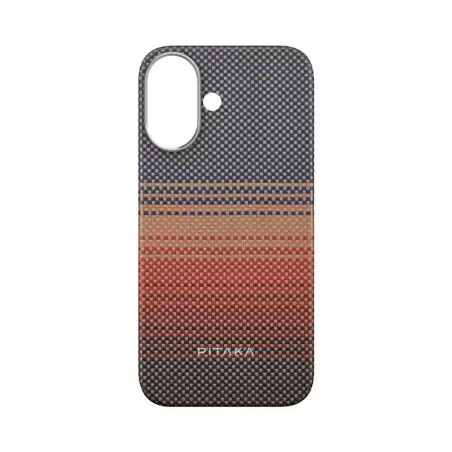 Pitaka Tactile Woven Case, Sunset - iPhone 16