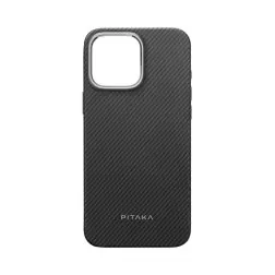 Pitaka MagEZ Case Pro 4, Juoda/Pilka Tvilis - iPhone 16 Pro