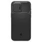 Spigen Optik Armor MagSafe, black - iPhone 15 Pro Max