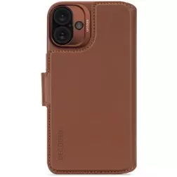 Decoded Odinis atjungiamas piniginė, rudos spalvos - iPhone 16 Plus
