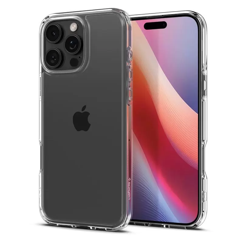 Spigen Crystal Hybrid, crystal clear - iPhone 16 Pro