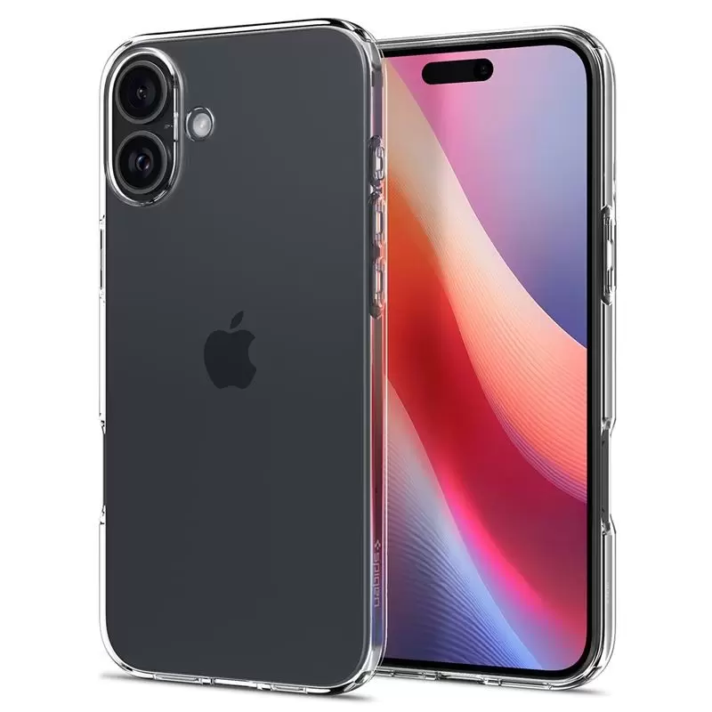 Spigen Crystal Flex, crystal clear - iPhone 16 Plus