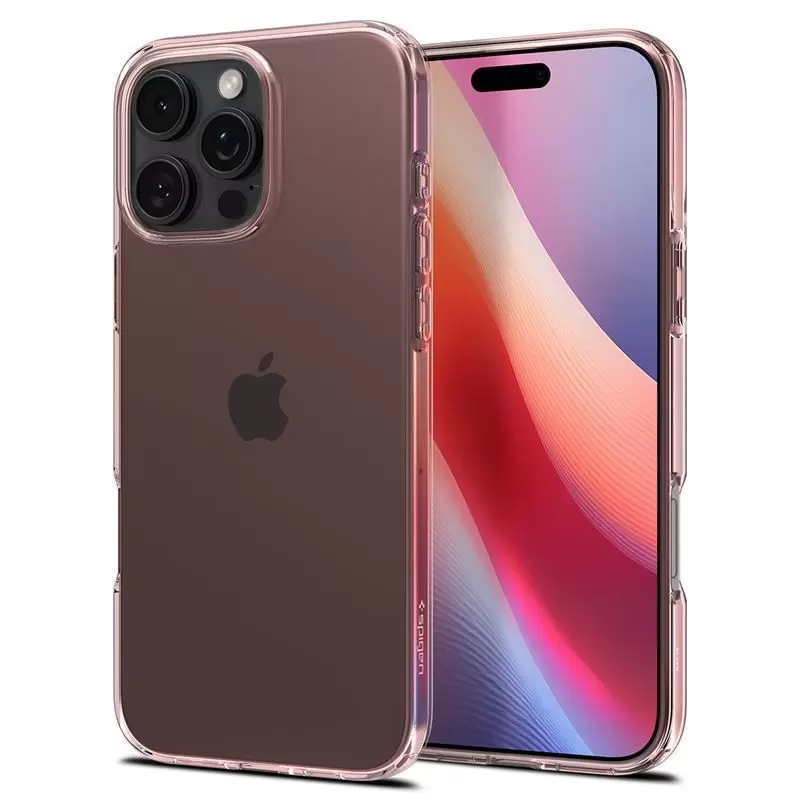 Spigen Crystal Flex, rose crystal - iPhone 6.9" 2024