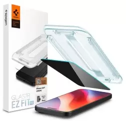 Apsauginis stiklas Spigen Glass tR EZ Fit HD (Privacy) 1 Pack, transparency - iPhone 16 Pro Max