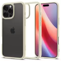 Spigen Crystal Hybrid, tylus bežė - iPhone 6.9" 2024