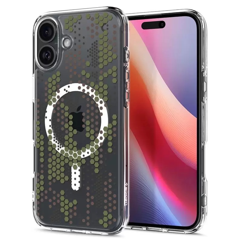 Spigen Ultra Hybrid MagSafe, digital camo - iPhone 16