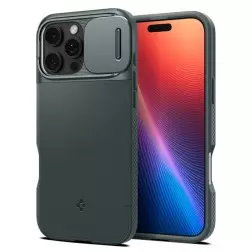 Spigen Optik Armor MagSafe, geltonai žalias - iPhone 6.3" 2024