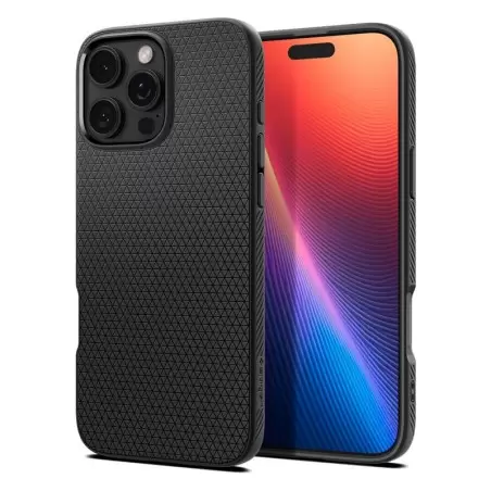Spigen Liquid Air, matt must - iPhone 16 Pro