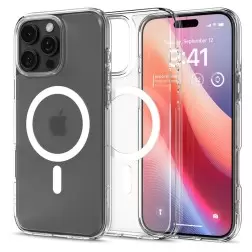 Spigen Ultra Hybrid MagSafe, šaltas skaidrus - iPhone 6.9" 2024