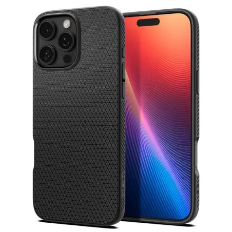 Spigen Liquid Air, matēts melns - iPhone 16 Pro Max