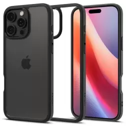 Spigen Ultra Hybrid, matinis juodas - iPhone 6.9" 2024