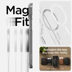 Spigen Ultra Hybrid MagSafe, grafitas - iPhone 15