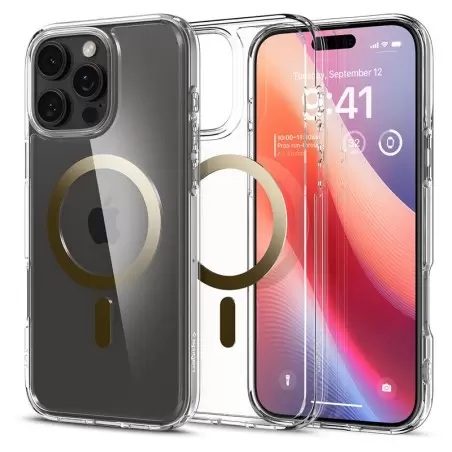 Spigen Ultra Hybrid MagSafe, kulta - iPhone 6.9" 2024