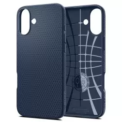 Spigen Liquid Air, navy blue - iPhone 16 Plus