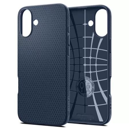 Spigen Liquid Air, navy blue - iPhone 16 Plus
