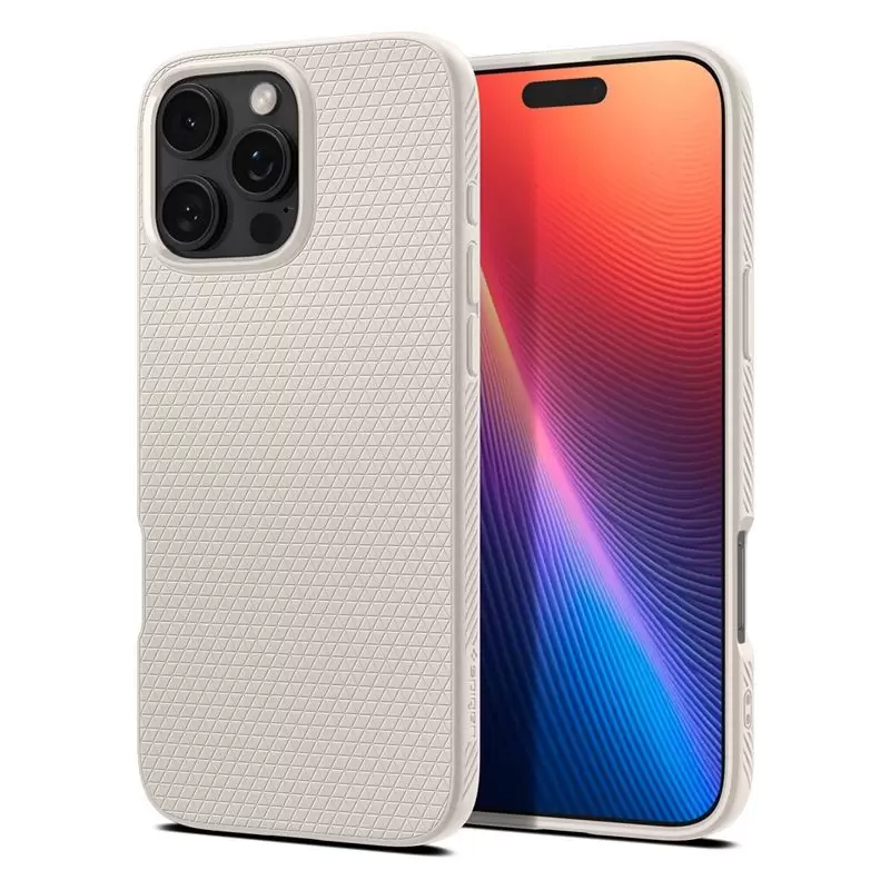 Spigen Liquid Air, dabīgais titāns - iPhone 16 Pro