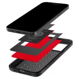 Spigen Cryo Armor, kriogeninė raudona - iPhone 15 Pro Max