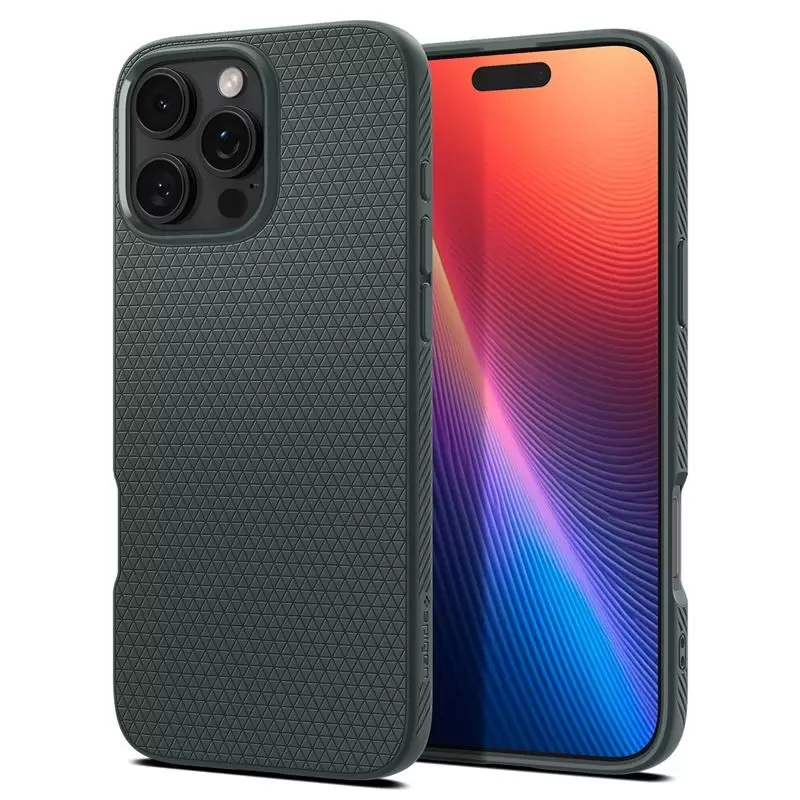 Spigen Liquid Air, abyss green - iPhone 16 Pro Max