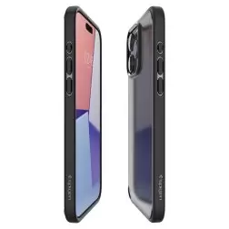 Spigen Ultra Hybrid, šaltas juodas - iPhone 15 Pro Max