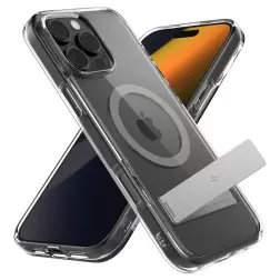 Spigen Caseology Capella MagSafe Kickstand, clear gray - iPhone 6.3" 2024