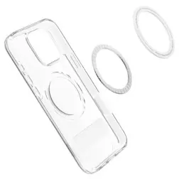 Spigen Caseology Capella MagSafe stovas, skaidrus baltas sidabras - iPhone 6.9" 2024