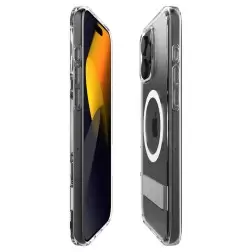 Spigen Caseology Capella MagSafe stovas, skaidrus baltas sidabras - iPhone 6.9" 2024