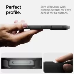 Spigen Sunkusis Armor MagSafe, šaltai juoda - iPhone 6.3" 2024