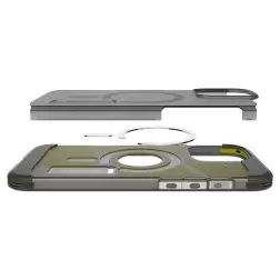 Spigen Sunkusis Armor MagSafe, šaltai juoda - iPhone 6.3" 2024