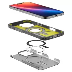 Spigen Sunkusis Armor MagSafe, šaltai juoda - iPhone 6.3" 2024