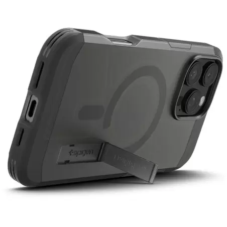 Spigen Tough Armor MagSafe, frost black - iPhone 16 Pro Max