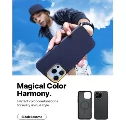 Spigen Caseology Nano Pop MagSafe, black sesame - iPhone 16 Pro