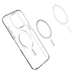 Spigen Ultra Hybrid MagSafe, frost clear - iPhone 15 Pro
