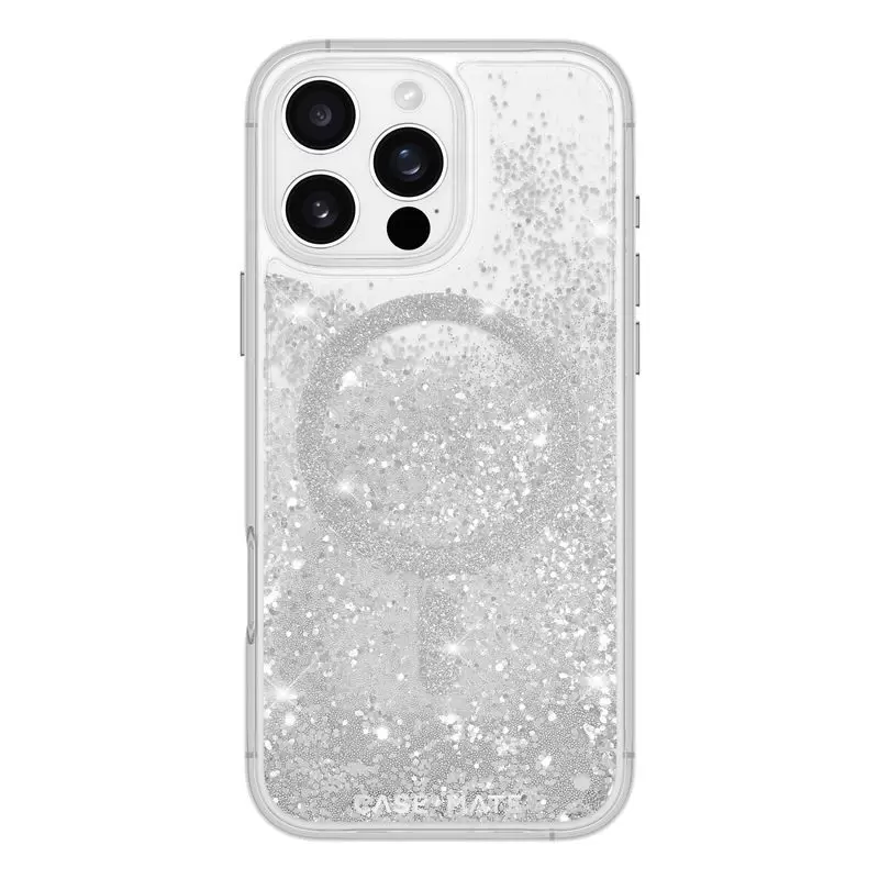 Case Mate Waterfall - Silver, magsafe - iPhone 16 Pro Max
