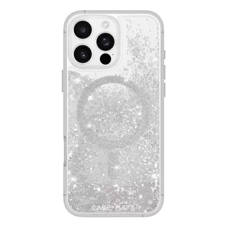 Case Mate Waterfall - Silver, magsafe - iPhone 16 Pro Max
