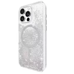 Case-Mate Waterfall - Sidabras, magsafe - iPhone 16 Pro Max