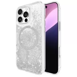 Case-Mate Waterfall - Sidabras, magsafe - iPhone 16 Pro Max