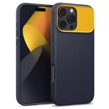 Spigen Caseology Nano Pop MagSafe stovas, mėlynųjų serbentų spalvos - iPhone 16 Pro Max
