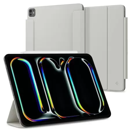 Spigen Air Skin Folio OneTap, gray - iPad Pro 13" 2024