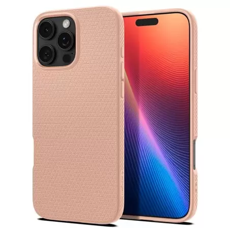Spigen Liquid Air, rozā titāns - iPhone 16 Pro Max