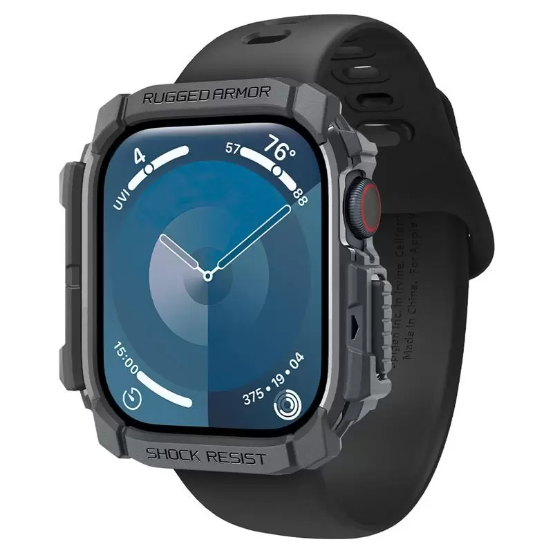 Spigen Rugged Armor, dark gray - Apple Watch 10 46mm
