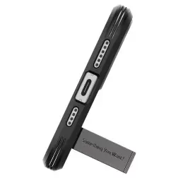 Spigen Stiprus Armor MagSafe, šaunametalis - iPhone 15