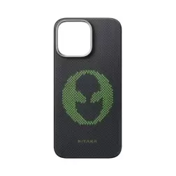 Pitaka x Aries Tactile Woven Case, Alien - iPhone 16 Pro Max