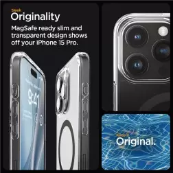 Spigen Ultra Hybrid MagSafe, grafitas - iPhone 15 Pro