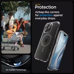 Spigen Ultra Hybrid MagSafe, grafitas - iPhone 15 Pro