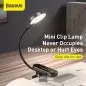 Kaasaskantav lugemislamp Baseus Mini Clip