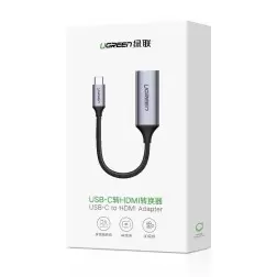 Adapter UGREEN USB-C – HDMI 2.0, Thunderbolt 3