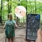 Tech-Protect nailoninė AirTag dėklas-apyrankė vaikams, žalia