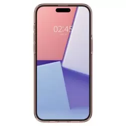 Spigen Crystal Flex, rožinis kristalas - iPhone 15 Pro Max