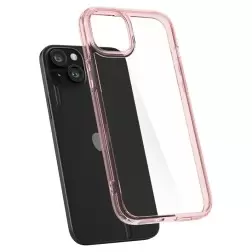 Spigen Ultra Hybrid, rožinis kristalas - iPhone 15