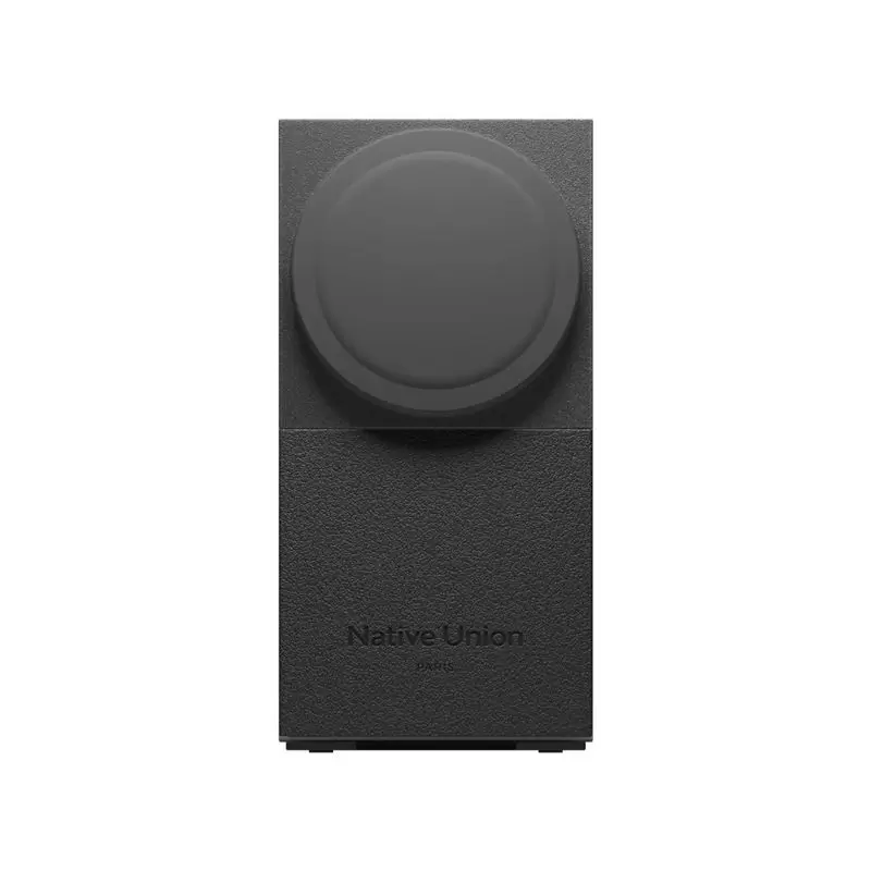 Native Union Rise 2-in-1 Qi2 wireless charger, black